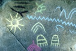 Native American Petroglyphs, Donner Summit, California